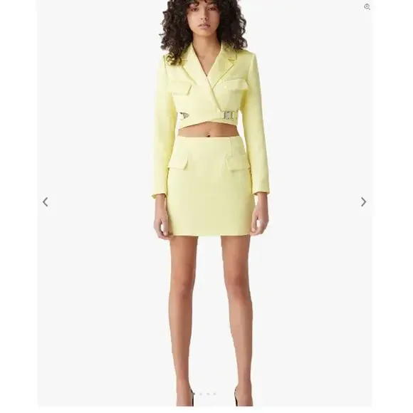 Atoir Emerson Blazer SET- NWT SIZE L/12 COLOR YELLOW - Picture 4 of 4